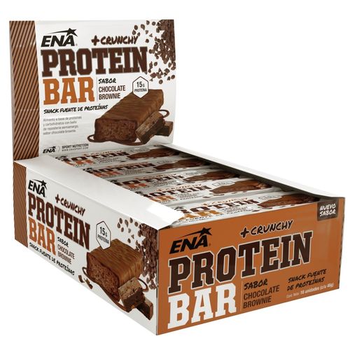 Ena Sport Protein Bar Snack Rico En Proteínas Caja 16 Unids