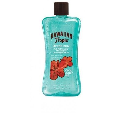 After Sun Gel Hawaiian Tropic Cool Aloe Ice Refrescante 240ml