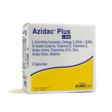 Eurolab Azidac Plus DHA Fertilidad Masculina 120 Cápsulas