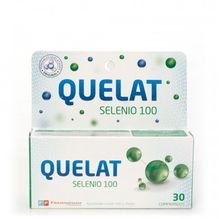 Quelat Selenio 100 Minerales Suplemento Antioxidante X 30