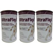 Ultraflex Colageno Hidrolizado Huesos Articulaciones X3 Unid