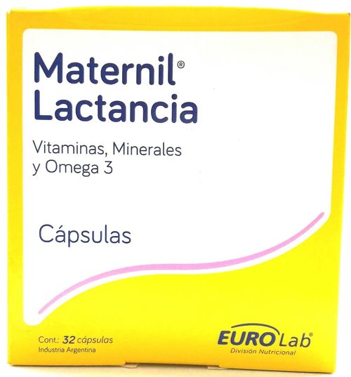 Maternil Lactancia Suplemento Multivitaminico 32 Cap