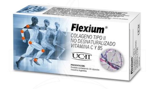 Flexium X30 Caps. Colageno Tipo Ii Ucii No Desnaturalizado