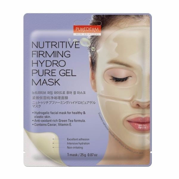 Purederm en Pedidosfarma Mascara Hidrogel Nutritiva Te Verde caviar vit E