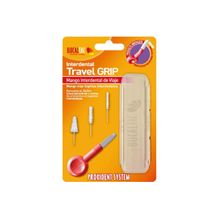 Bucal Tac Travel Grip Mango Interdental De Viaje +3 Cepillos