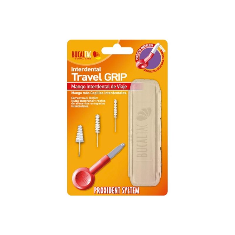 Bucal-Tac-Travel-Grip-Mango-Interdental-De-Viaje--3-Cepillos