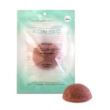Konjac Esponja Facial Arcilla Roja Frances Piel Rosacea
