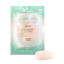 Konjac Esponja Facial Blanco Puro Gota Bebes Y Niños
