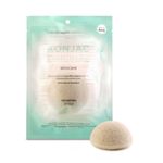 Konjac-Esponja-Facial-Arcilla-Verde-Frances-Piel-Mixta