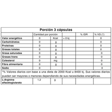 Gentech Nitric Oxide L-arginine 90 Capsulas