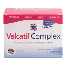 Valcatil Complex Polvo 15 Sobres - Nutrición Cabellos Uñas