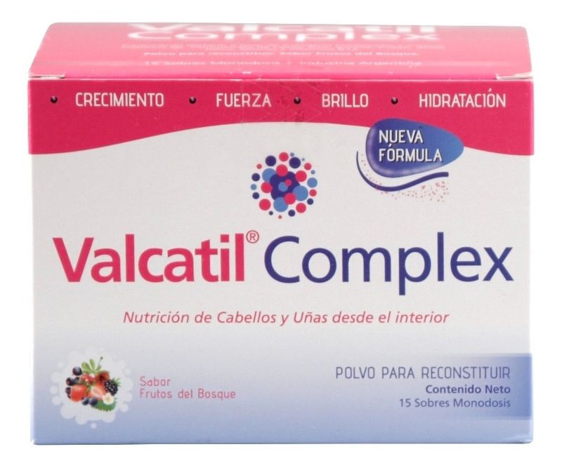 Valcatil-Complex-Polvo-15-Sobres---Nutricion-Cabellos-Uñas-en-Pedidosfarma
