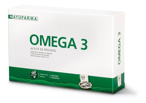 Natufarma Omega 3 Colesterol 60 Capsulas