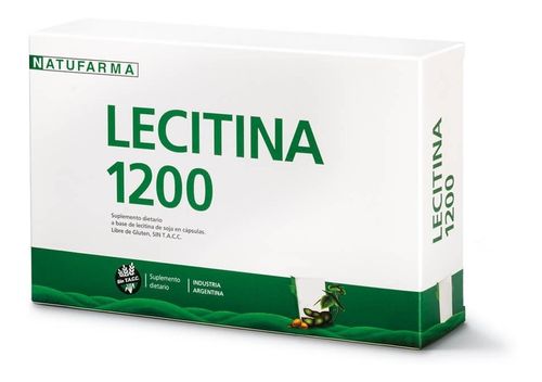 Natufarma Lecitina De Soja 1200 Control Colesterol X 30 Comp
