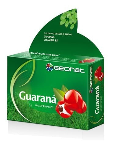 Geonat Guarana Energizante Antifatigante 60 Comprimdos