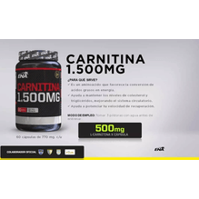 Ena Sport Carnitina 1500 Mg Quemador Grasa X 60 Caps