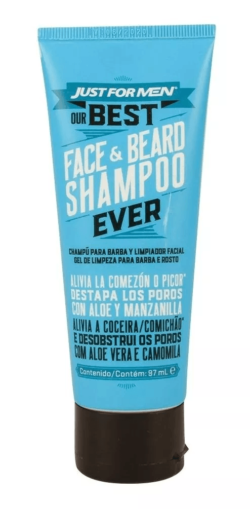 Just For Men Shampoo Para Barba Our Best Face & Beard 97ml
