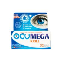 Ocumega Krill X32 Caps. Sindrome Del Ojo Seco