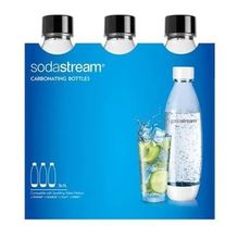 Sodastream Tripack 3 Botellas Negras de 1 litro