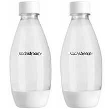 Sodastream Twinpack 2 Botellas Blancas de 500ml