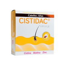 Cistidac Max Fortalece Y Protege Uñas Y Pelo 40 Capsulas