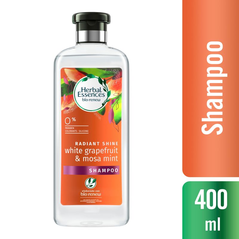 Herbal Essences Shampoo Bío Renew White Grapefruit Farmaplus FarmaPlus