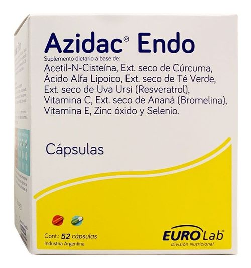 Eurolab Azidac Endo 52 Capsulas