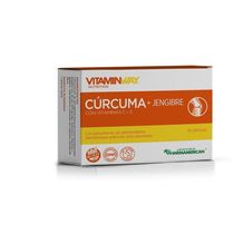 Vitaminway Cúrcuma + Jengibre 30 Cápsulas Blister