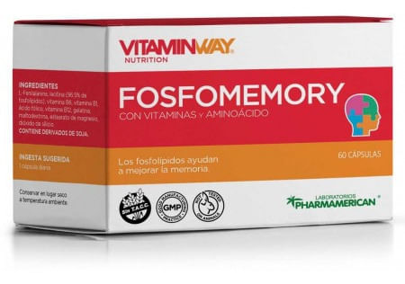 Vitaminway Fosfomemory 60 Cápsulas Blister