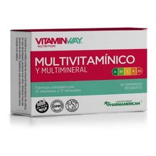 Vitaminway Multivitamínico Y Multimineral 30 Comprimidos