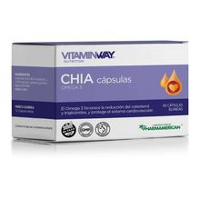 Vitaminway Chía Omega3 X 60 Cápsulas