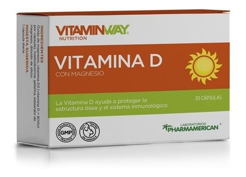 Vitaminway Vitamina D 30 Capsulas