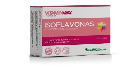 Vitaminway Isoflavonas 30 Cápsulas Blister