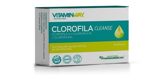 Vitaminway Clorofila Cleanse  30 Capsulas