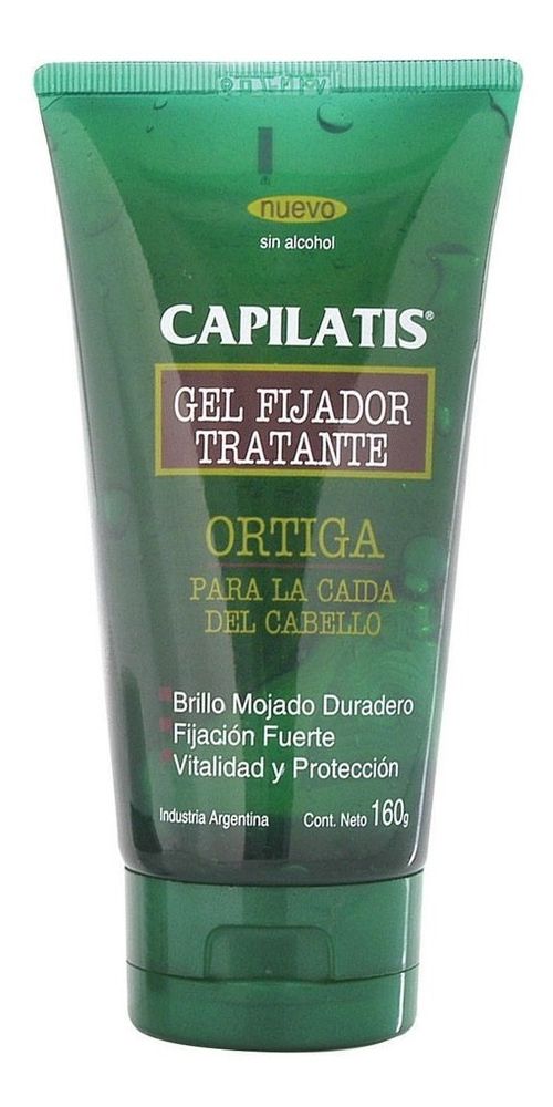 Capilatis Gel Tratante Fijador Ortiga Cabellos Caída  160g