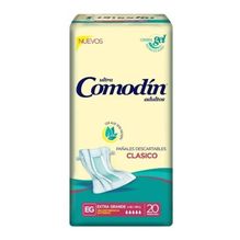 Comodin Ultra Pañal Extra Extra Grande Clasico 20 Un
