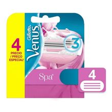 Gillette Repuestos Para Afeitar Venus Spa 4 Unidades