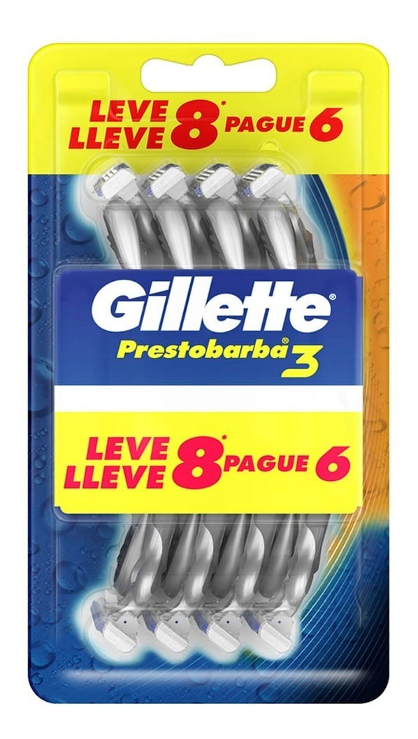 Gillette-Maquinas-De-Afeitar-Prestobarba3-X-8-Unidades-en-Pedidosfarma