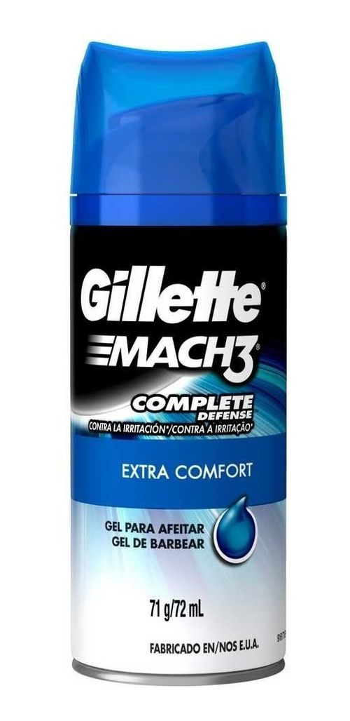 Gillette Gel De Afeitar Mach3 Complete Defense 71gr