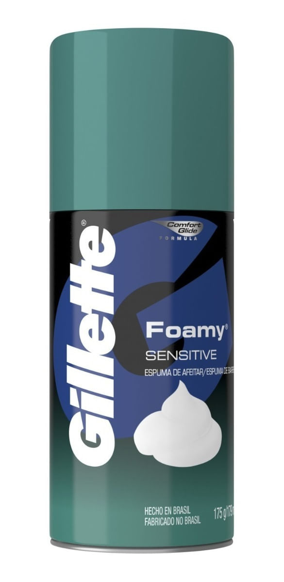 Gillette-Espuma-De-Afeitar-Foamy-Sensitive-175gr-en-Pedidosfarma