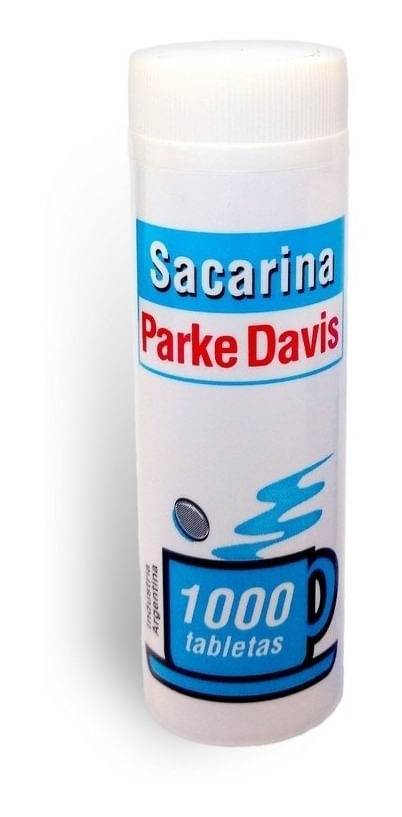 Parke Davis Sacarina 1000 Tabletas