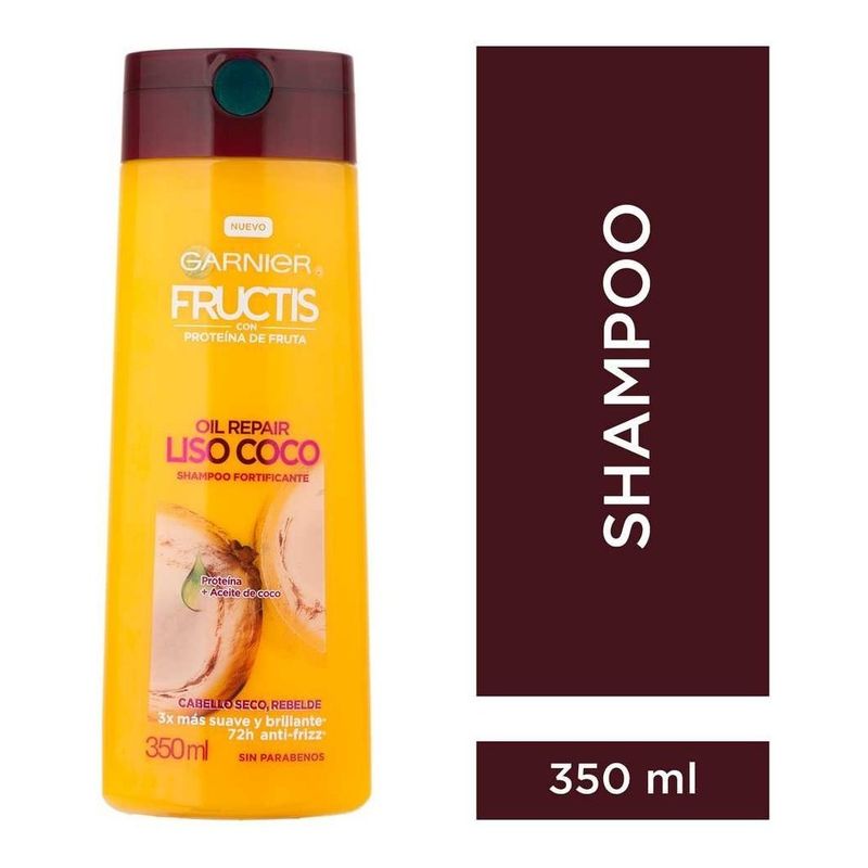 Garnier-Fructis-Shampoo-Oil-Repair-Liso-Coco-350-Ml-en-Pedidosfarma