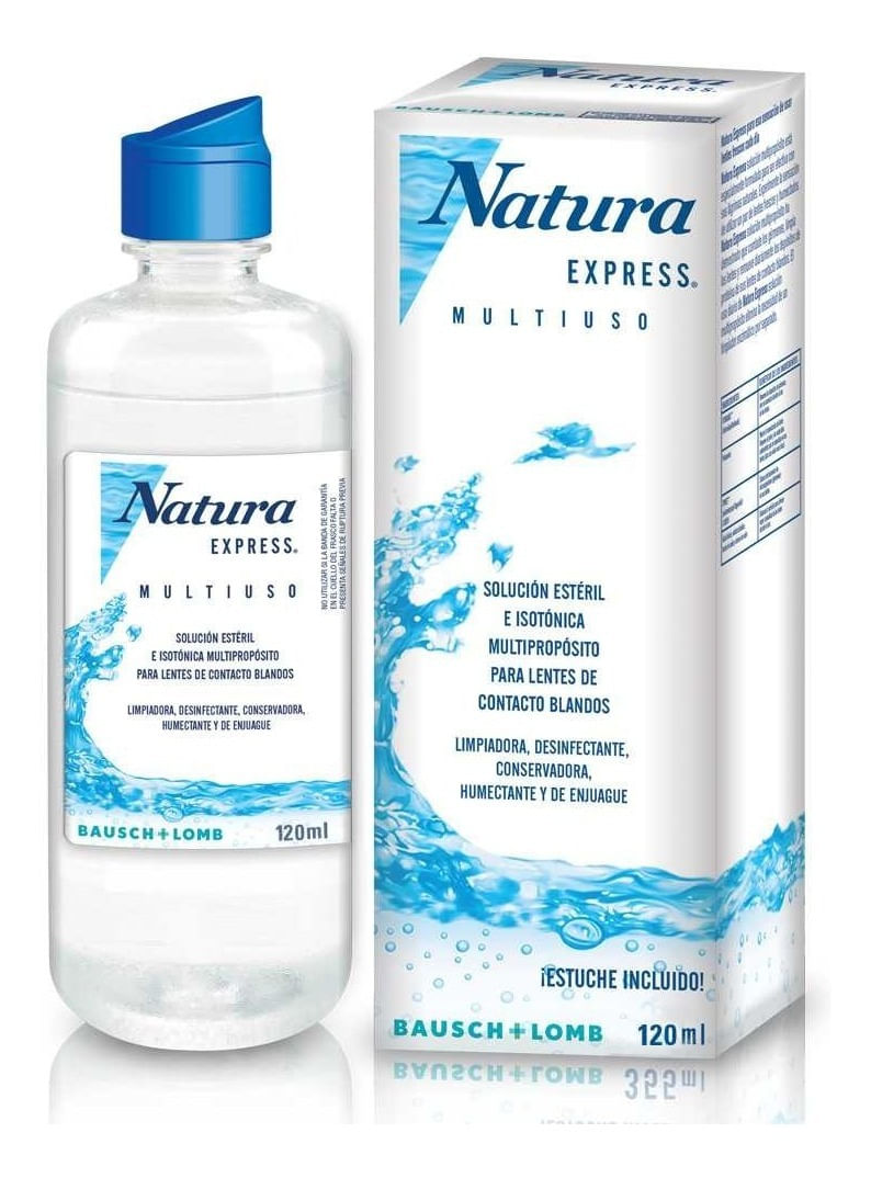 Natura Express Liquido Para Lentes De Contacto X 120ml FarmaPlus