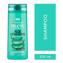 Garnier Fructis Shampoo Aloe Hidra Bomb Vegano 200 Ml