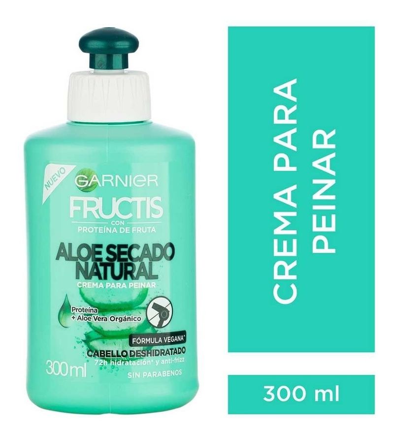 Garnier-Fructis-Crema-Para-Peinar-Aloe-Vegana-300-Ml-en-Pedidosfarma