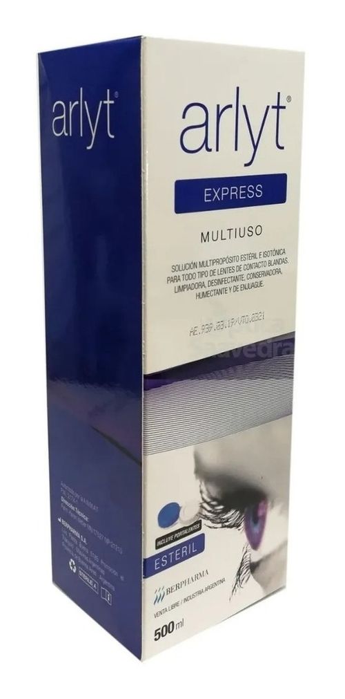 Arlyt Express Solución Multipropósito Lentes Blandas 500ml