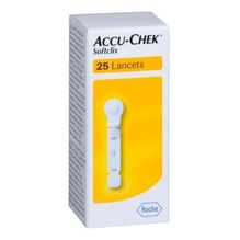 Accu Chek Softclix Lancetas Para Punzador 25 Unidades