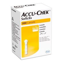 Accu Chek Softclix Lancetas Para Punzador 200 Unidades