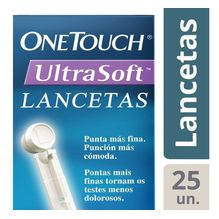 One Touch Ultra Soft Lancetas 25 Unidad