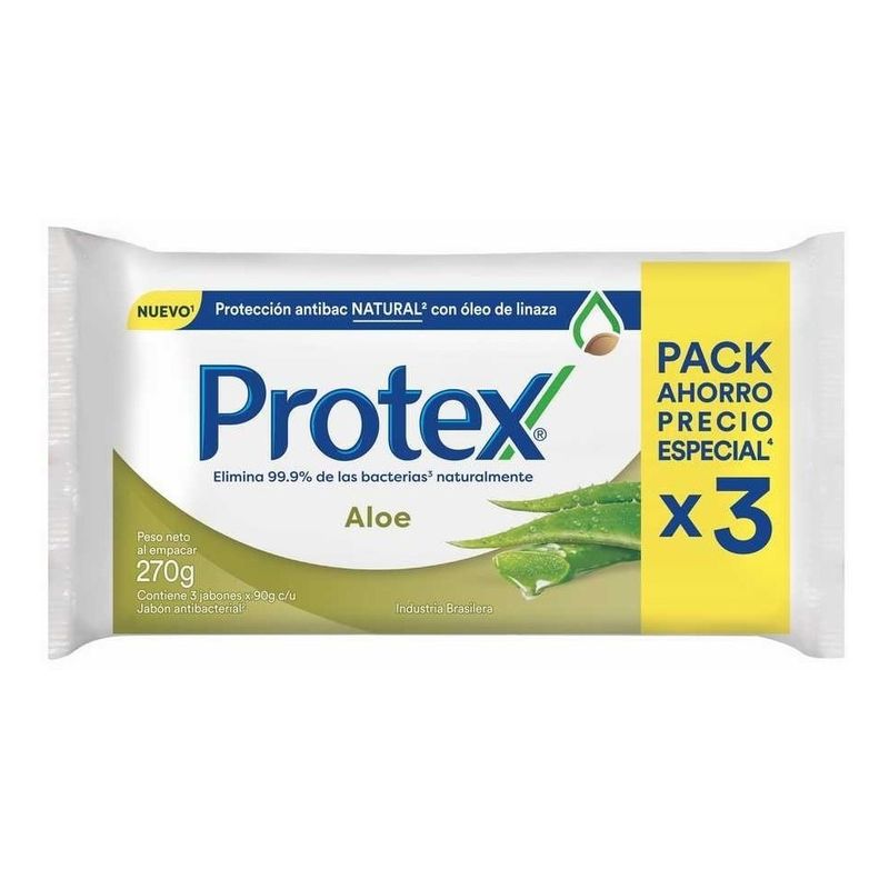 Protex-Aloe-Jabon-En-Barra-90-Grs-3-Unidades-en-Pedidosfarma